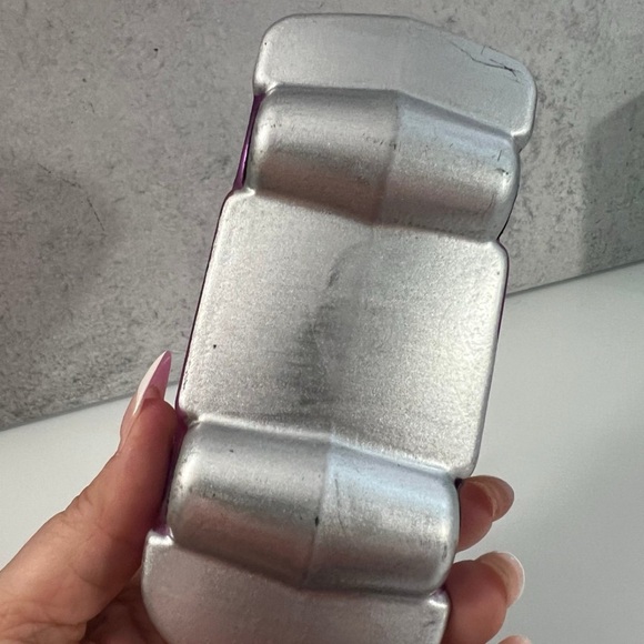 Volkswagen VW Bus Purple Psychedelic Flower Power Christmas Ornament - Picture 5 of 5